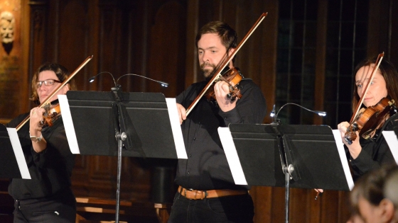 orkest in kerk