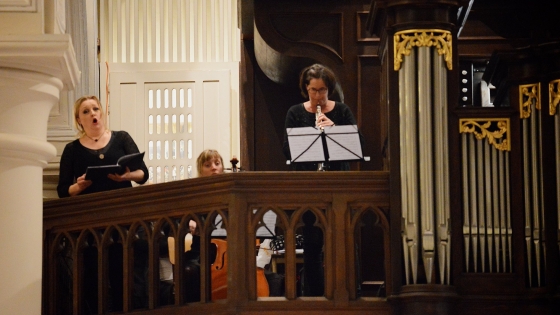 orkest in kerk