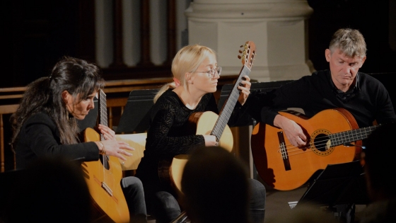 orkest in kerk