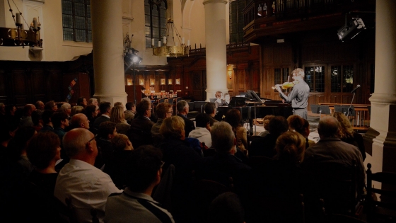 orkest in kerk