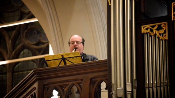 orkest in kerk