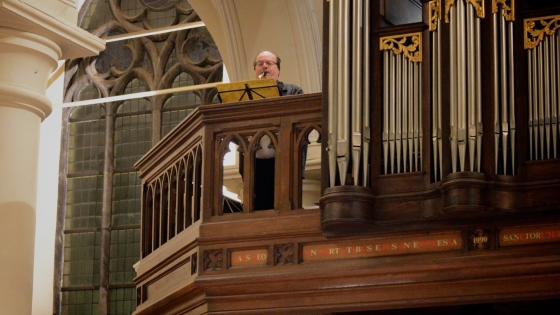 orkest in kerk