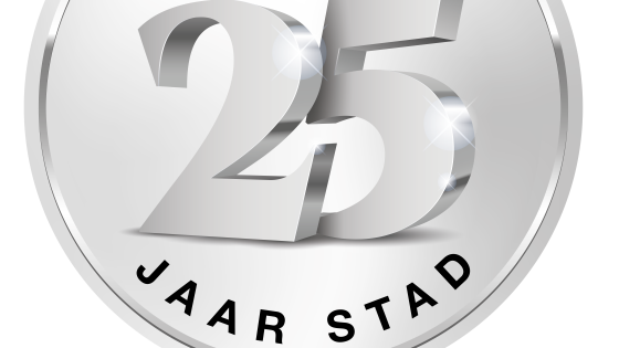 Label 25 jaar stad