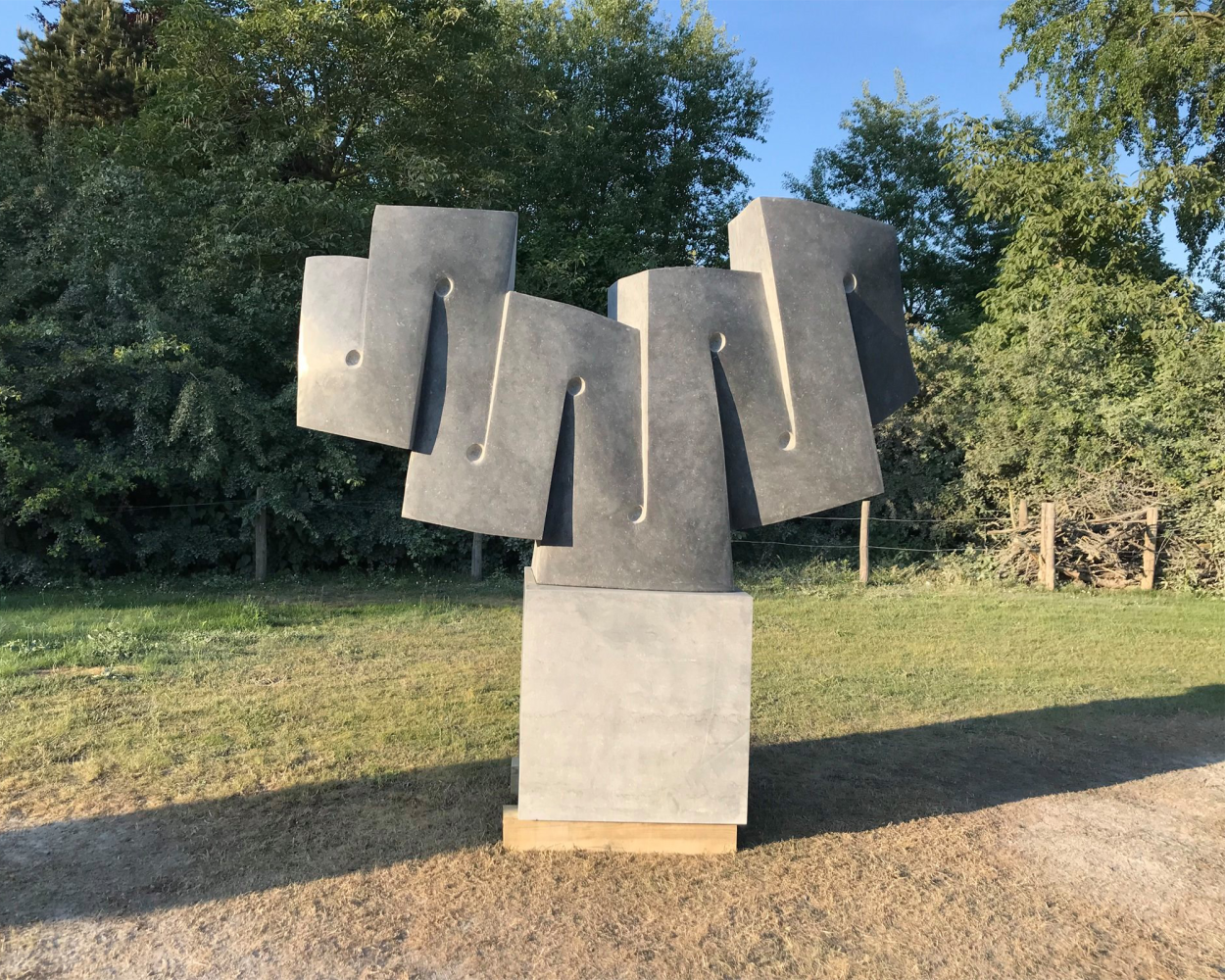 Harmony kunstwerk in park Baron Casier