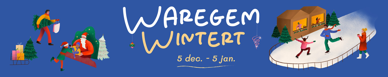 header met campagnebeeld Waregem Wintert 2024-2025